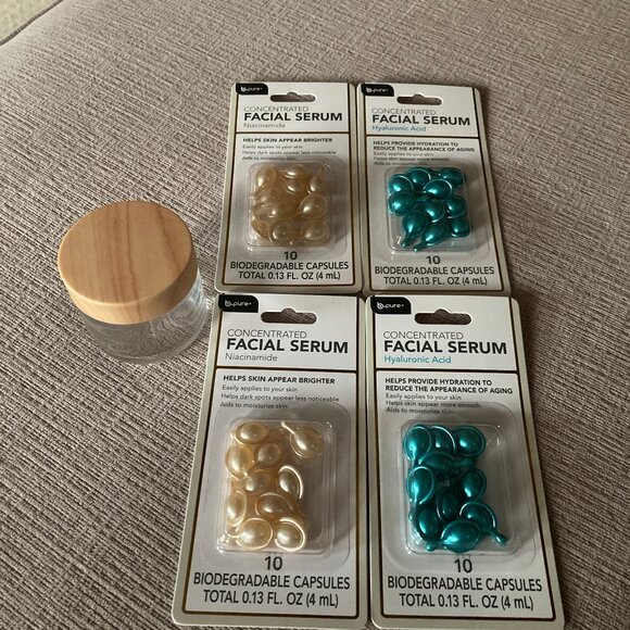 B Pure Concentrated Serum: 2 Hyaluronic Acid, 2 Niacinamide - 40 Total Plus Jar - Picture 9 of 9